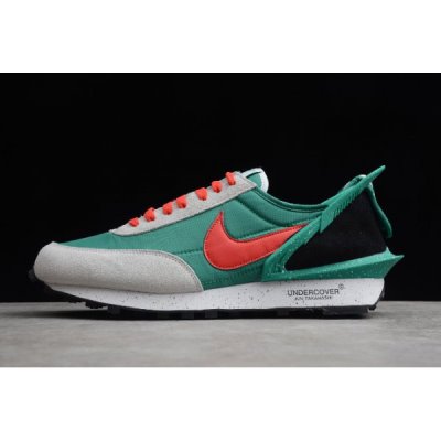 Nike Waffle Racer Grass Yeşil / Gri / Kırmızı Spor Ayakkabı Türkiye - 5T9SSMN2